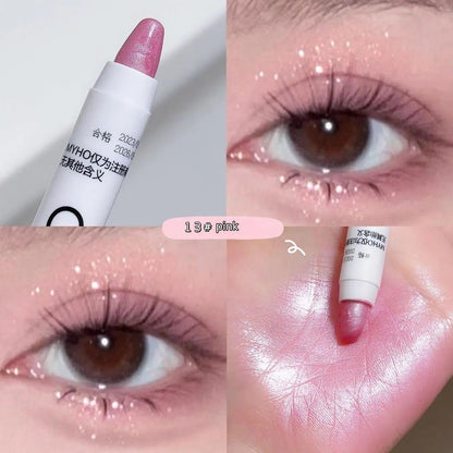 Lying Silkworm Pen Monochrome Brightening Highlight with Flash Eye Shadow Pen