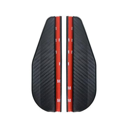 2PCS Car Rearview Mirror Rain Eyebrow Protector Clear Vision Cars Mirror Accessories for Rearview Mirror Sun Visor Shade Cover