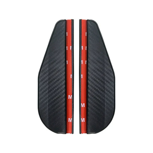 2PCS Car Rearview Mirror Rain Eyebrow Protector Clear Vision Cars Mirror Accessories for Rearview Mirror Sun Visor Shade Cover - Urbizia