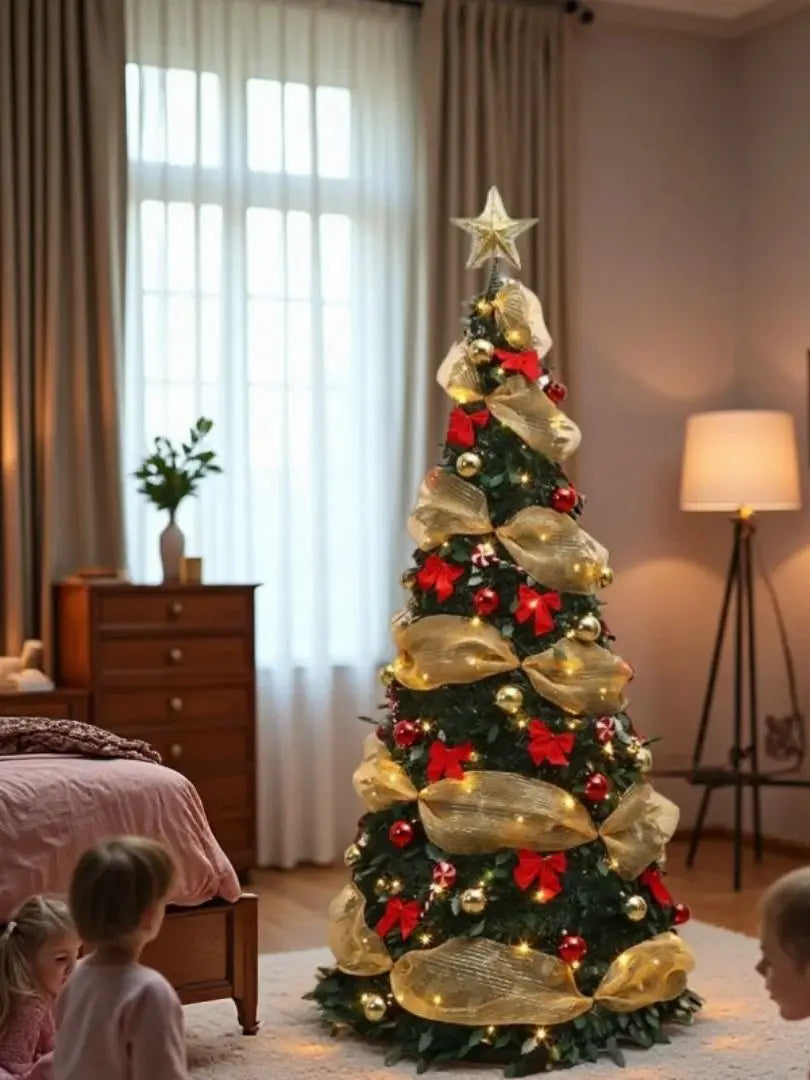 Retractable Folding PVC Christmas Tree