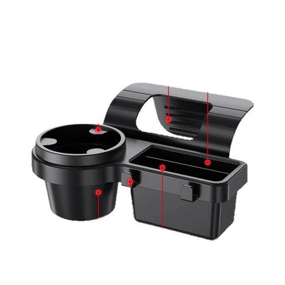 Car Door Window Cup Holder and Storage Tray