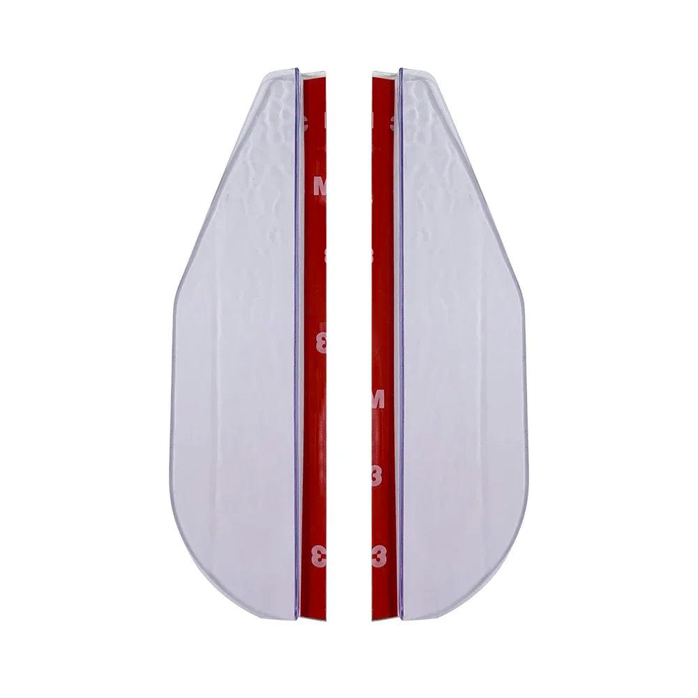 Car Rearview Mirror Rain Eyebrow & Sun Visor Cover – 2pcs