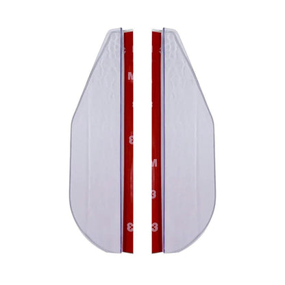 Car Rearview Mirror Rain Eyebrow & Sun Visor Cover – 2pcs