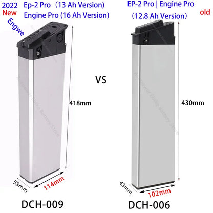For Engwe EP-2 Pro Engine Pro Engine X MATE X Electric Bicycle Battery 48V 13Ah 16Ah 17.5Ah Replacement Battery Akku for Engwe