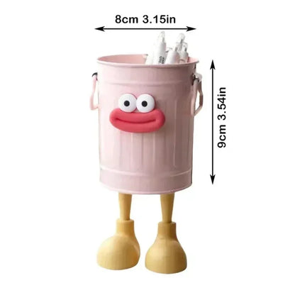1 Pcs Cartoon Desk Organizer - Cute Stationery Storage for Pen/Pencil Office Home Study Simple Design Pen/Pencil Holder - Urbizia
