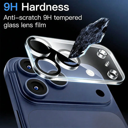 High Definition Transparent Camera Lens Protector Film, Suitable For IPhone 17 Pro Max/17 Pro/17/Air/16e/16Pro Max/16Pro, Scratch-Resistant, 9H Hardness, Bubble-Free Installation, Comes With Dust Sticker, Provides Necessary P