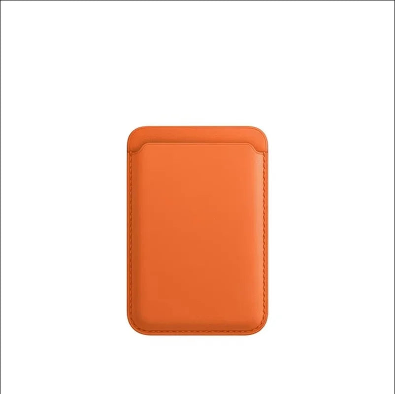 For Magsafe Official 1:1 Leather wallet Magnetic Card holder Case For iPhone 18 Pro 17 16 15 Pro Max Samsung Bag With Box Cover