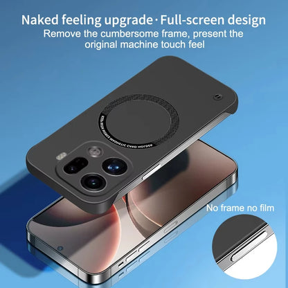 Ultra Slim Case For OnePlus 15 13 Luxury Color Frameless Magnetic Wireless Charging Hard PC Matte Phone Cover Fundas