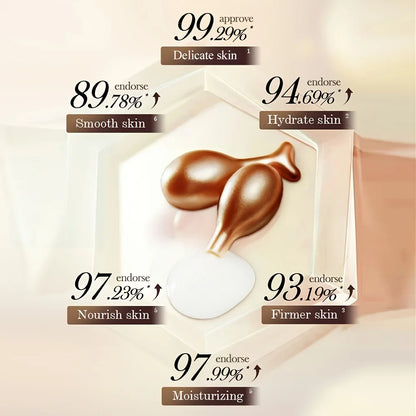 Collagen Retinol Multi-Effect Firming Capsule Serum, Tender Skin Hydrating Eye Face Cream Nourishing And Hydrating Face Essence