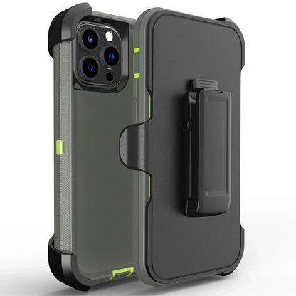 Luxury OTT Armor BOX Phone Case for IPhone 17 Air 16 15 14 Plus 13 12 Pro Max Soft Bumpers with Belt Clamp Protective Hard Cover