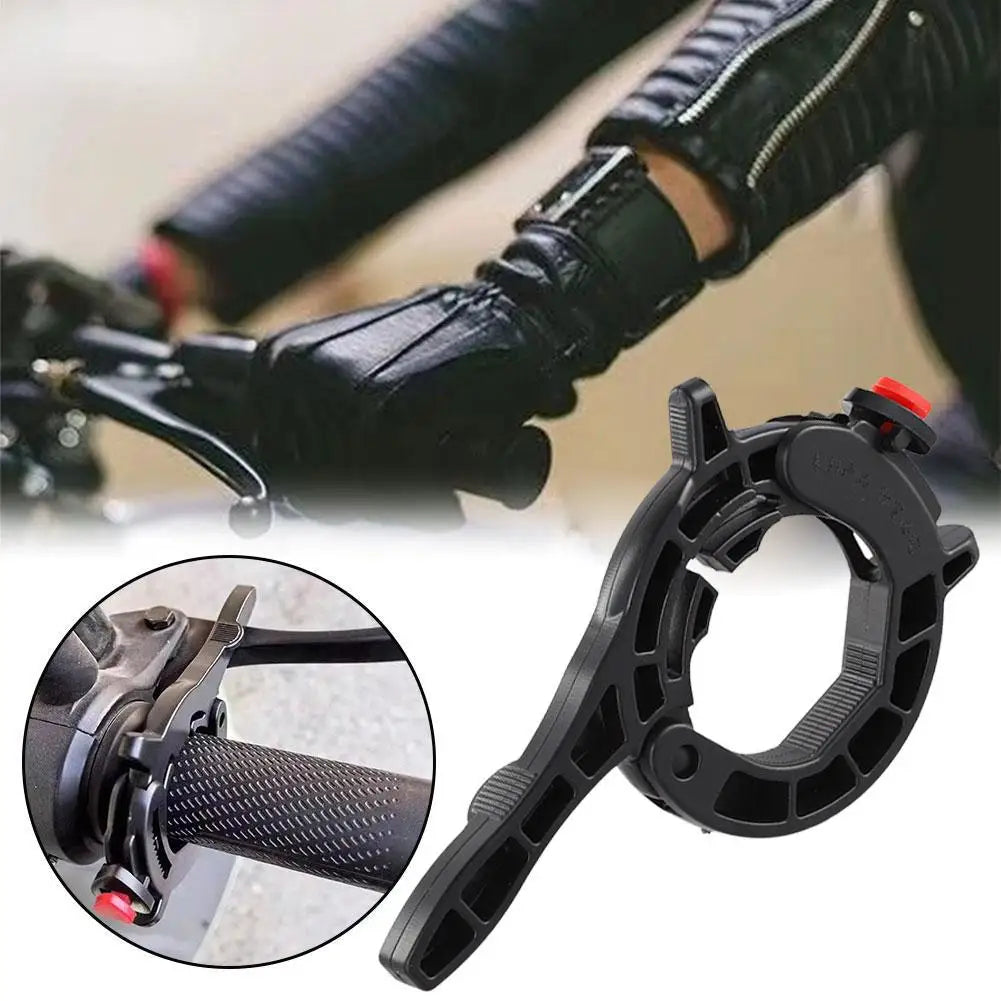 Motorcycle Cruise Control Throttle Lock Universal Lightweight Hand Grip Lock Clamp Motorcycle Accelerator Assist Grips