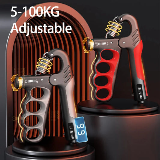 Adjustable Grip Strength Trainer – 5–150KG Hand & Wrist Exerciser