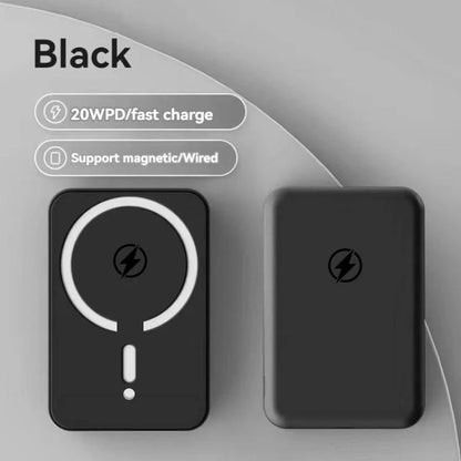 Magnetic Wireless Charger 10000mAh: 15W PD Fast Charging Power Bank for iPhone 16/17、15/14/13/12 Series