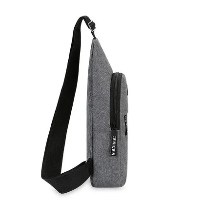 Men's Waterproof Large Capacity Fanny Pack, Adjustable Strap for Outdoor Activities, Travel Running, Hiking, Cycling Waist Bag