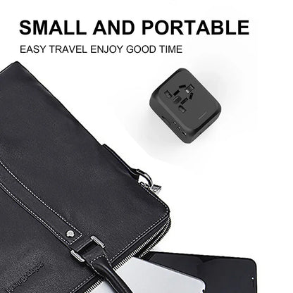 Universal Travel Adapter Power Plug Converter EU US UK AU All in One International Charger Wall Charger for Smartphone Laptop