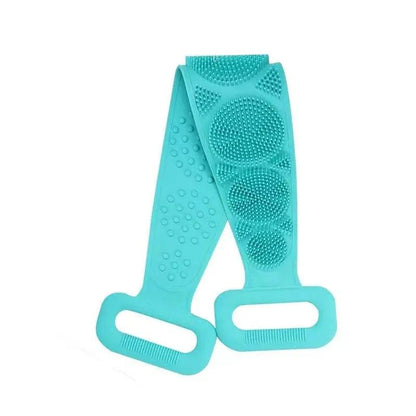 Body Sponge Silicone Back Brushes Bath Towels Scrubber Rubbing Back Peeling Massage Shower Belt Extended Skin Clean Brushes