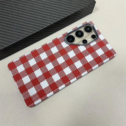 Carbon Fiber MagSafe Case with Alloy Lens Protection for Samsung Galaxy