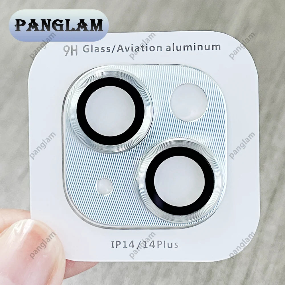 Metal Camera Lens Glass Protector For iPhone 11 12 13 14 15 Pro Max Mini 14Plus 15Plus Ultra High Definition Glass Back Lens