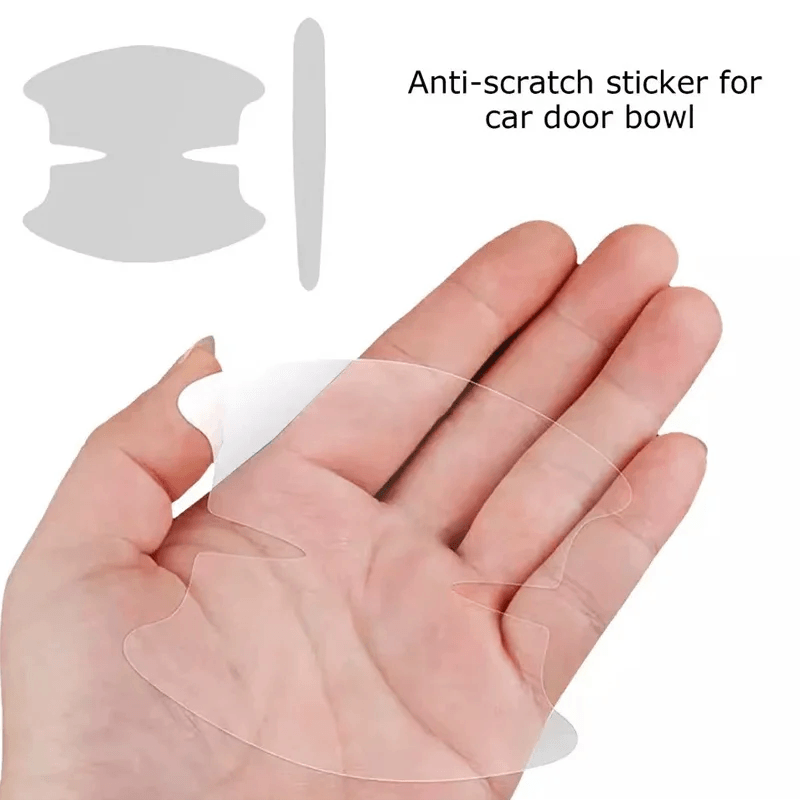 Car Door Handle Scratch Protection Stickers – 8-Piece