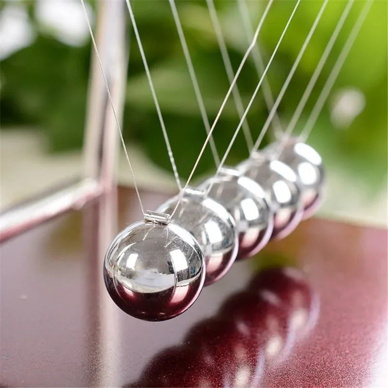 Newton’s Cradle Pendulum Ball Desk Toy for Stress Relief