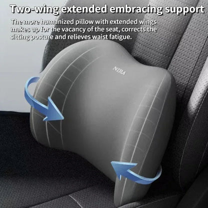 Car Memory Foam Neck & Lumbar Support Pillow - Urbizia