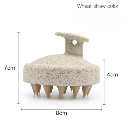Silicone Shampoo Brush Scalp Massager - Urbizia