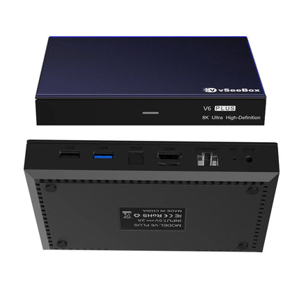 2026 vSeeBox V6 Plus Voice Control 8K HD Wifi6 Easy Setup
