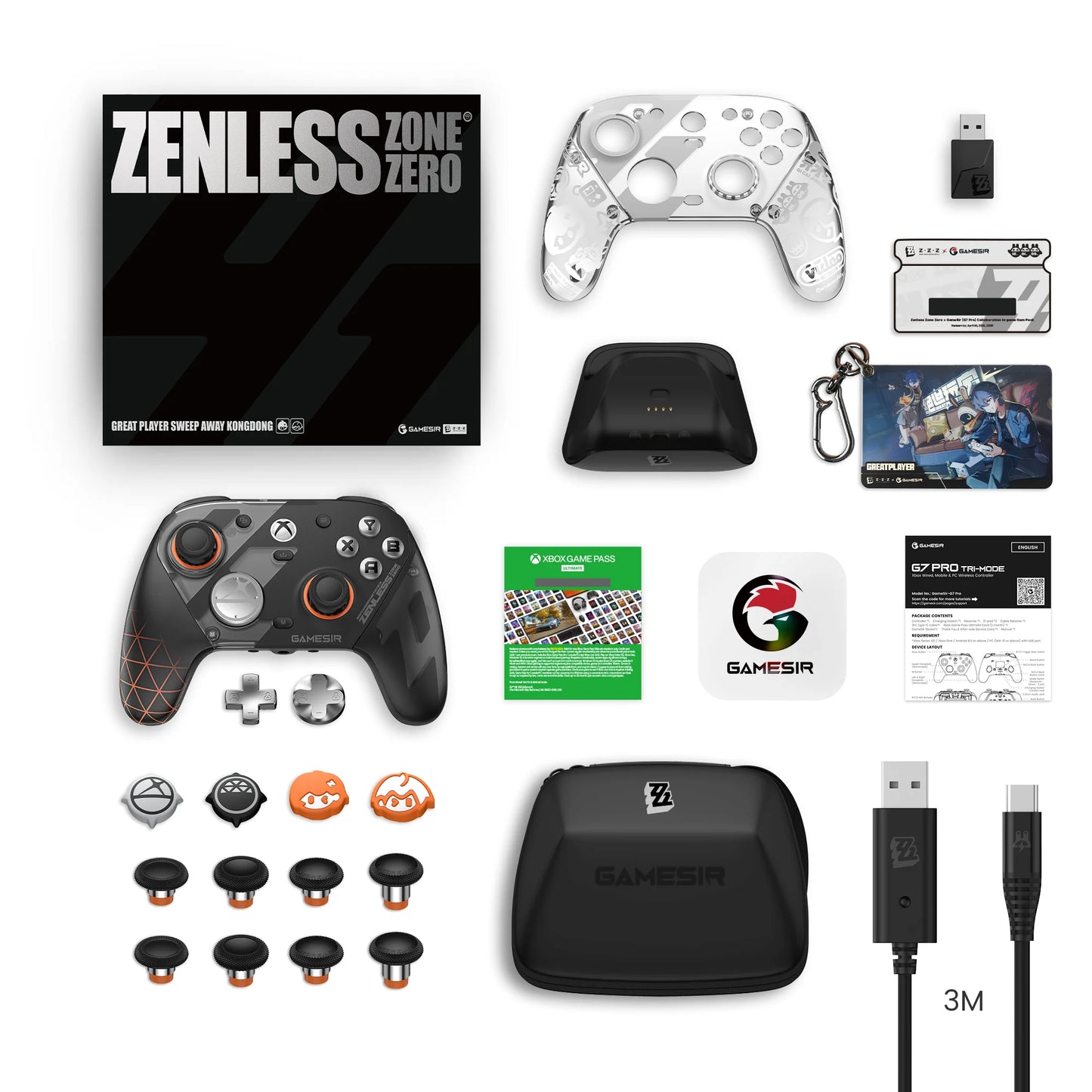 GameSir G7 Pro Zenless Zone Zero Edition, Wireless Xbox Controller for Xbox Series X | S, Xbox One X | S, Steam, PC, Android