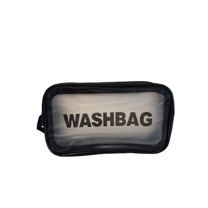 Portable Cosmetic Bag Large Capacity Dust Proof Make Up Storage Handbags PVC Fashion Transparent Travel Wash Bags