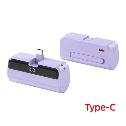 VIVO 50000mAh Capsule Power Bank Super Fast Charging Portable Large Capacity External Battery for iPhone Samsung Huawei 2026 New