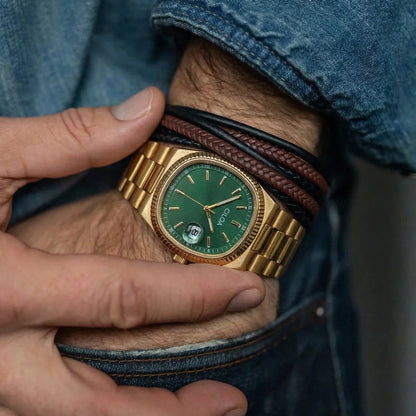 CILOA Silver Square Luxury Watch for Men, Gift, Casual, Fashionable, New Style, High Quality, Waterproof, Quartz Watch