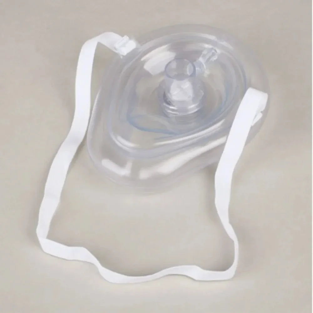 Reusable professional emergency cardiopulmonary resuscitation breathing mask to protect rescue personnel with artificial respira