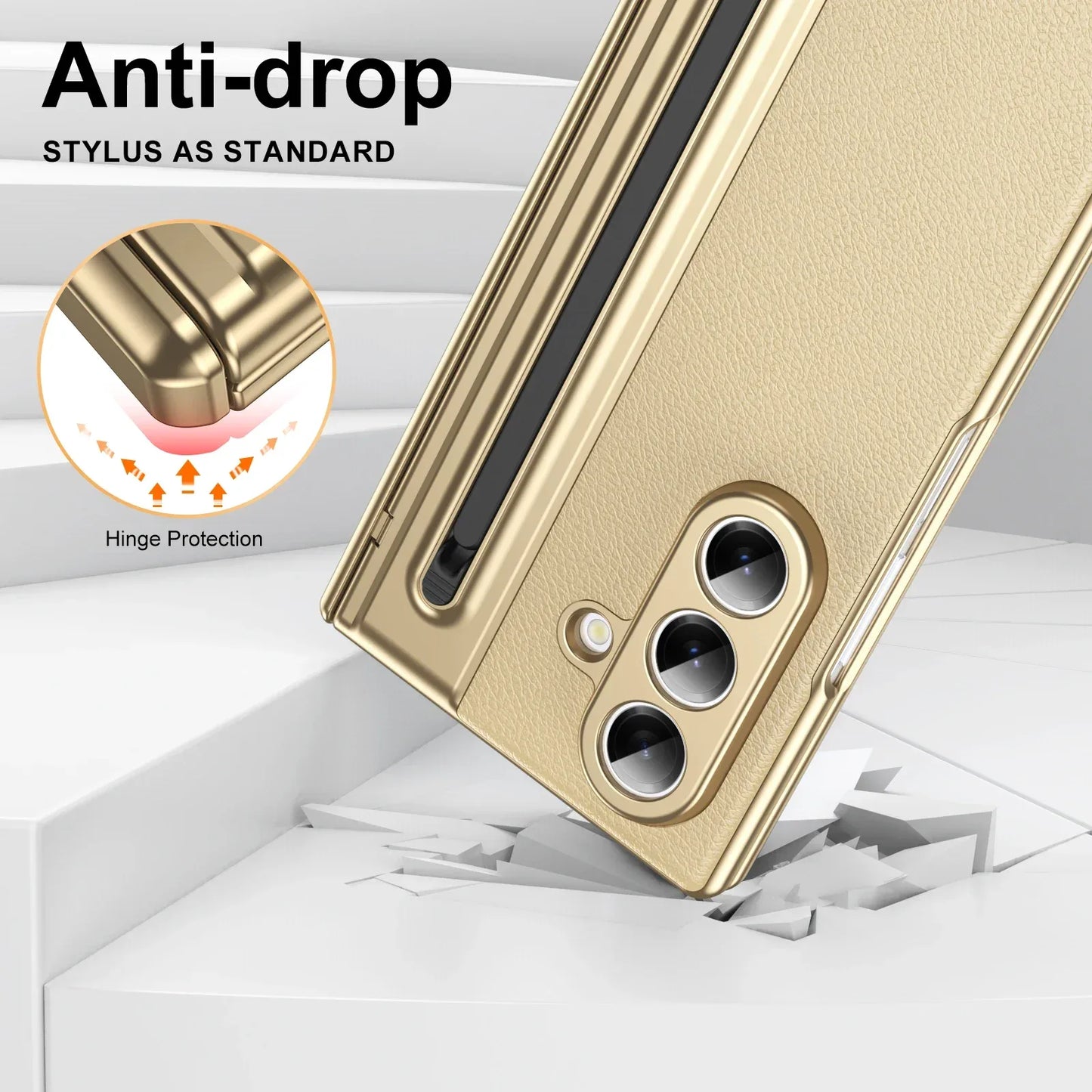 360° Flip Leather Case for Samsung Galaxy Z Fold
