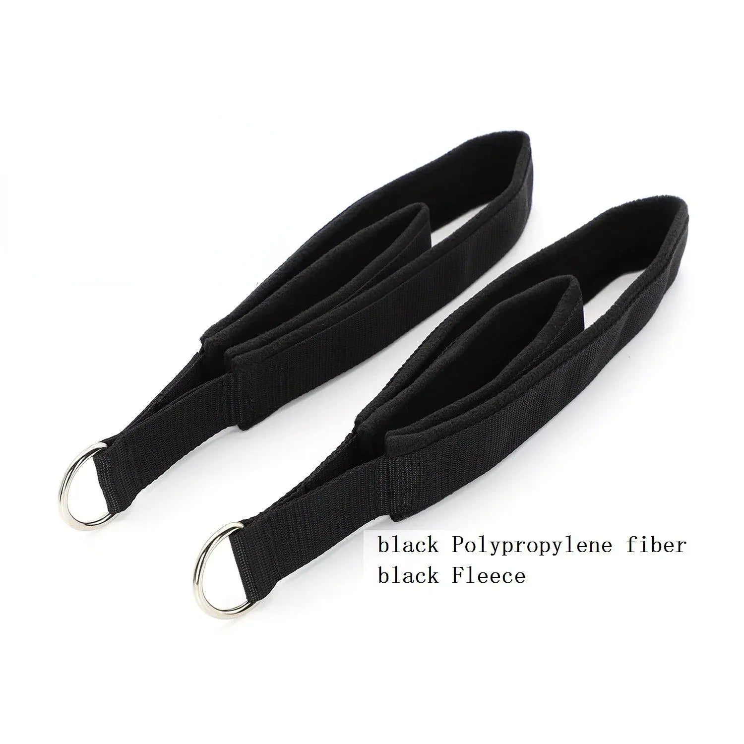 Double Ring Elastic Yoga Pilates Bed Exercise Accessory Ankle Buckle Pilates Stretch Strap Resistance Band elastic cord - Urbizia