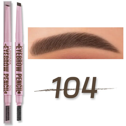 2-in-1 Waterproof Eyebrow Pencil