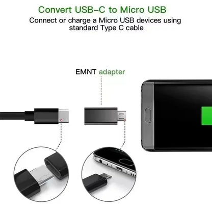 USB-C to Micro USB OTG Adapter Converter