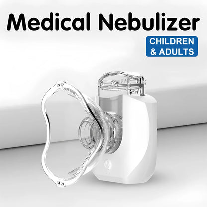Rechargeable Atomizer Kids Adult Saving Emergency Device Nebulizer Silent Mesh Mini First Aid Kit Handheld Asthma Inhaler