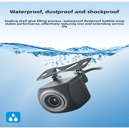 JISUIDA Car Rearview Camera Wifi HD 170-Degree Rearview Camera Wireless Waterproof Wifi Backup Camera 12V 24V Android iOS