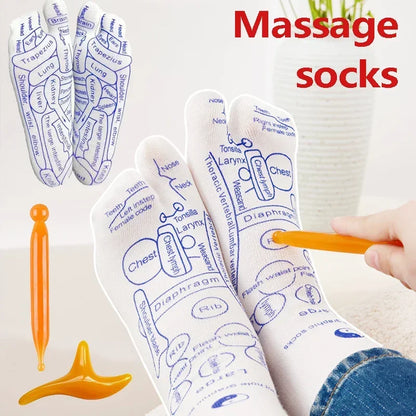 Acupressure Socks with Massage Tool