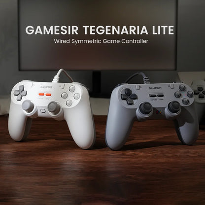 GameSir Tegenaria Lite Wired Controller Gamepad 1000Hz Hall Effect Joysticks Gamepad, Compatible with Switch 2/PC/Android/iOS