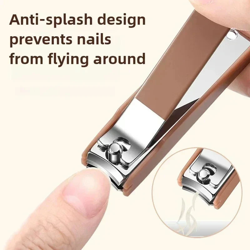 Complete 7 Sets Anti-Splash Protection Tool Nail Clipper Set Hand In Hand With Manicure Clippers Manicure Nail Clippers Manicure