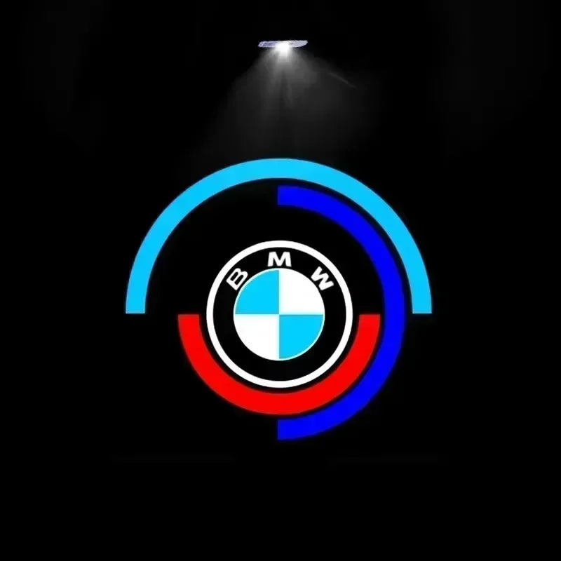 2/4pcs The car LED welcome light is suitable for BMW 2 Series F22F23F44F45F46 14-23 /4 Series F32F33613-23 projection lamp.
