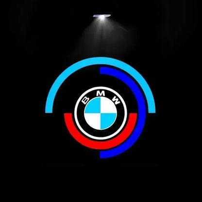 2/4pcs The car LED welcome light is suitable for BMW 2 Series F22F23F44F45F46 14-23 /4 Series F32F33613-23 projection lamp.
