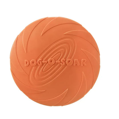 Silicone Flying Saucer Funny Dog Cat Toy Dog Game Flying Discs Resistant Chew Puppy Training Interactive Pet Supplies - Urbizia