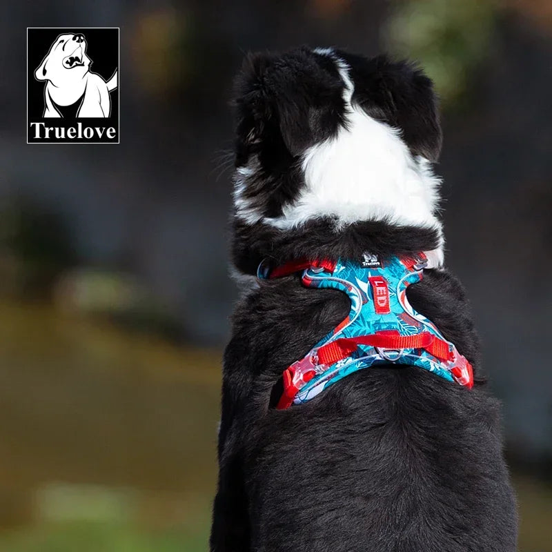 Truelove Reflective Camouflage Dog Harness