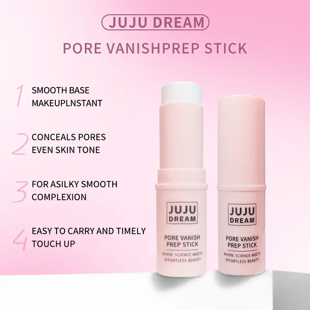 JUJU DREAM Pore Vanish Prep Stick - Pore Minimizing Primer Stick, Oil Control Face Base for Smooth Makeup - Urbizia