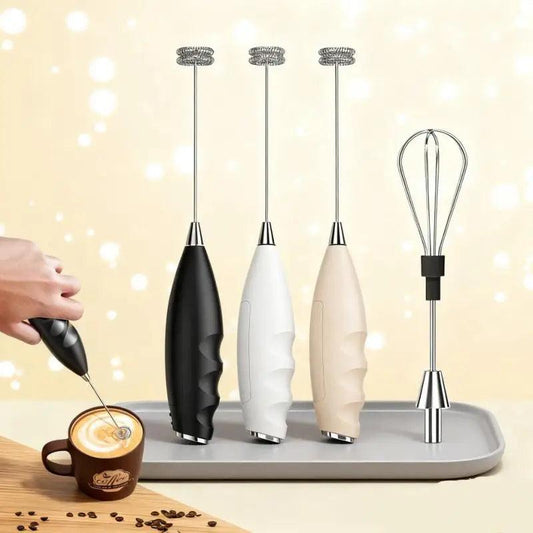 Wireless Electric Milk Frother Handheld Foam Mixer