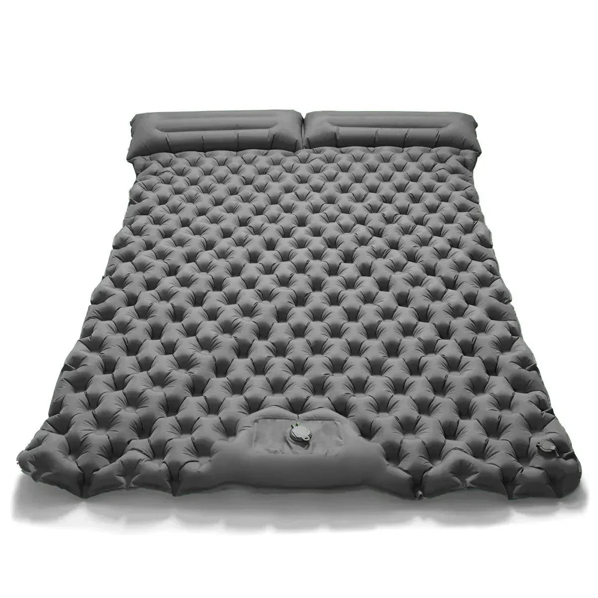 Outdoor Camping Double Inflatable Mattress Extra Wide Sleeping Pad Ultralight Folding Bed Sleeping Mat Car Travel Mat - Urbizia