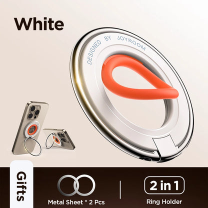 JOYROOM Durable Silicone Ring For Magsafe Phone Grip Holder Kickstand Magnetic Phone Ring Holder Stand For 4.7-7.0 inches Phones