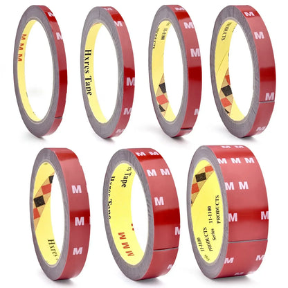 3Meters Strong Double Sided Adhesive Tape With High Viscosity For Automotive Use High Temperature Resistant Fixed Adhesive Patch - Urbizia